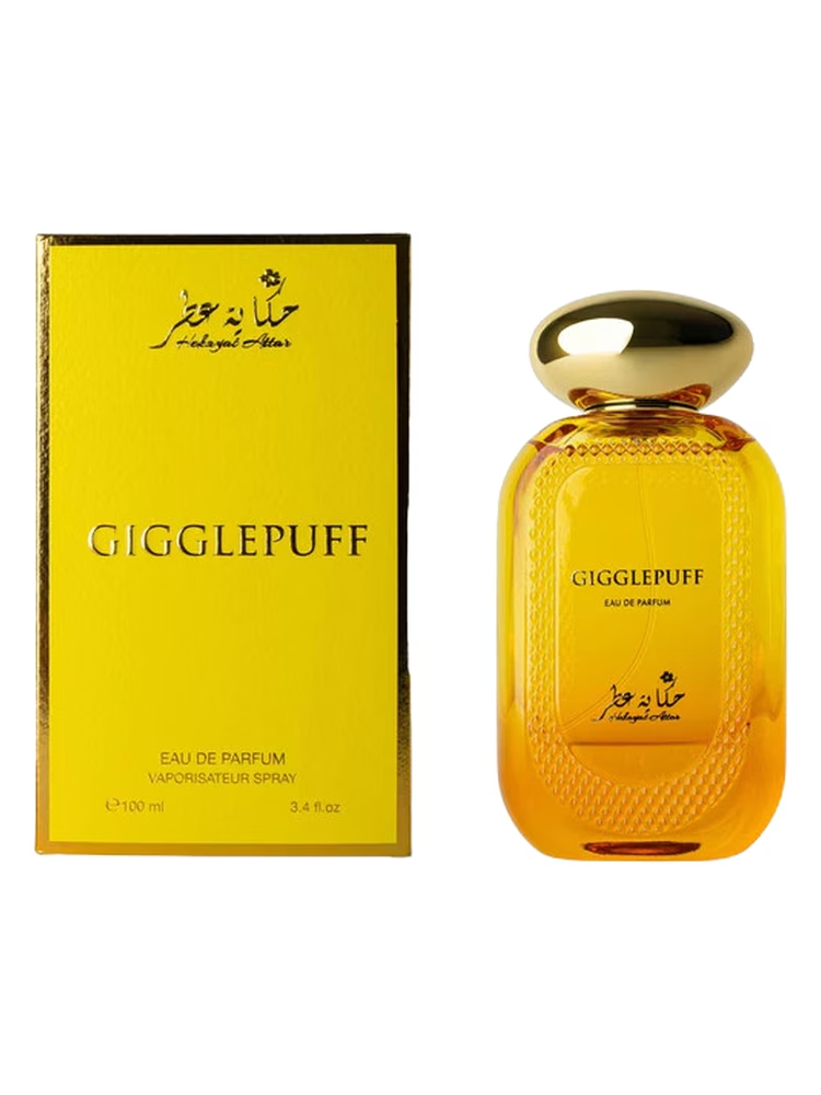 Hekayat Attar Gigglepuff Eau de Parfum Unisex 100 ml – Perfume Floral Fruity Gourmand