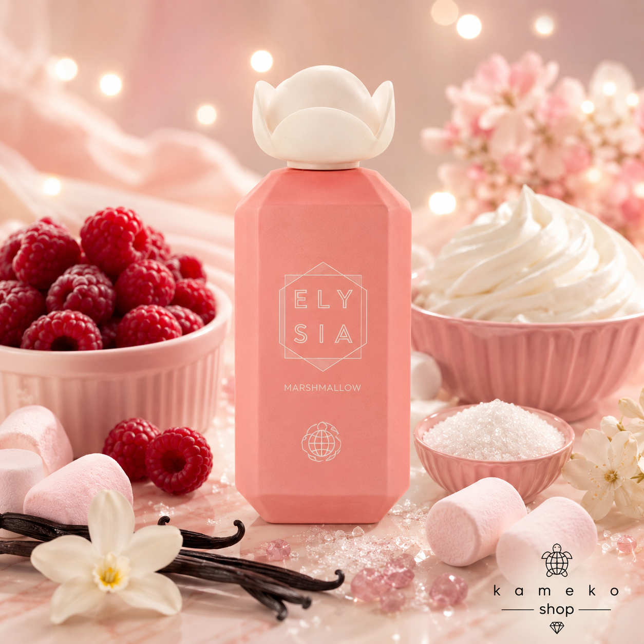Elysia Marshmallow  | Perfume Árabe | Frambuesa, Crema Batida, Vainilla y Almizcle