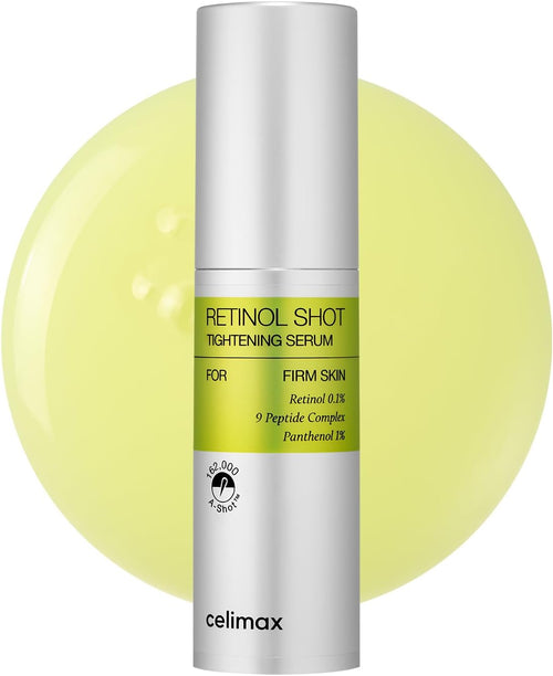 Vita A Retinol Shot Firming Serum | With Pure Vitamin A Retinol, Peptides, Minimizes Pores, Wrinkles & Fine Lines, Firmer Skin, 30ml