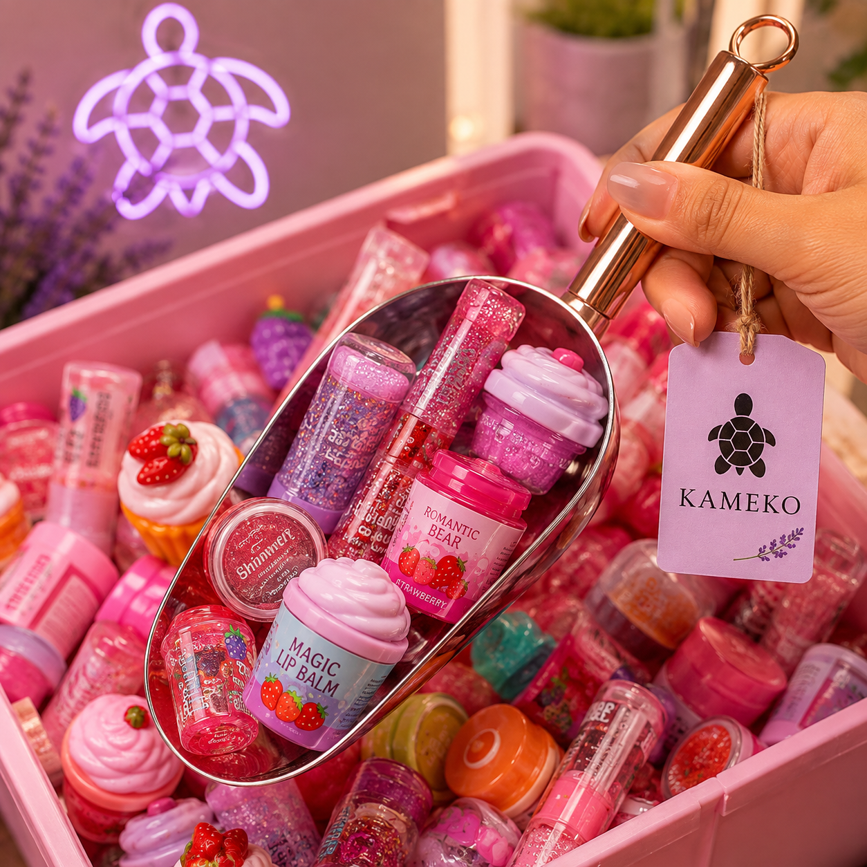 PALAKO de Labiales | Pack Surtido de 7 Gloss, Bálsamos Hidratantes y Labiales