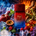 Freeze in Flames | Perfume Árabe Unisex 100 ml | Frambuesa, Bergamota, Menta, Ámbar y Maderas
