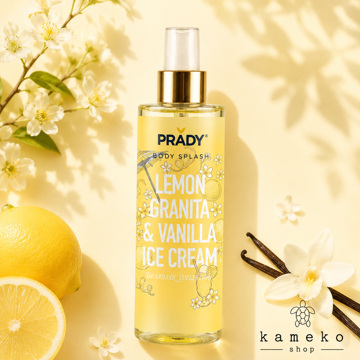 PRADY Body Splash Brazilian Collection 250 ml | Bruma Corporal Perfumada para Mujer | Varios Aromas Disponibles