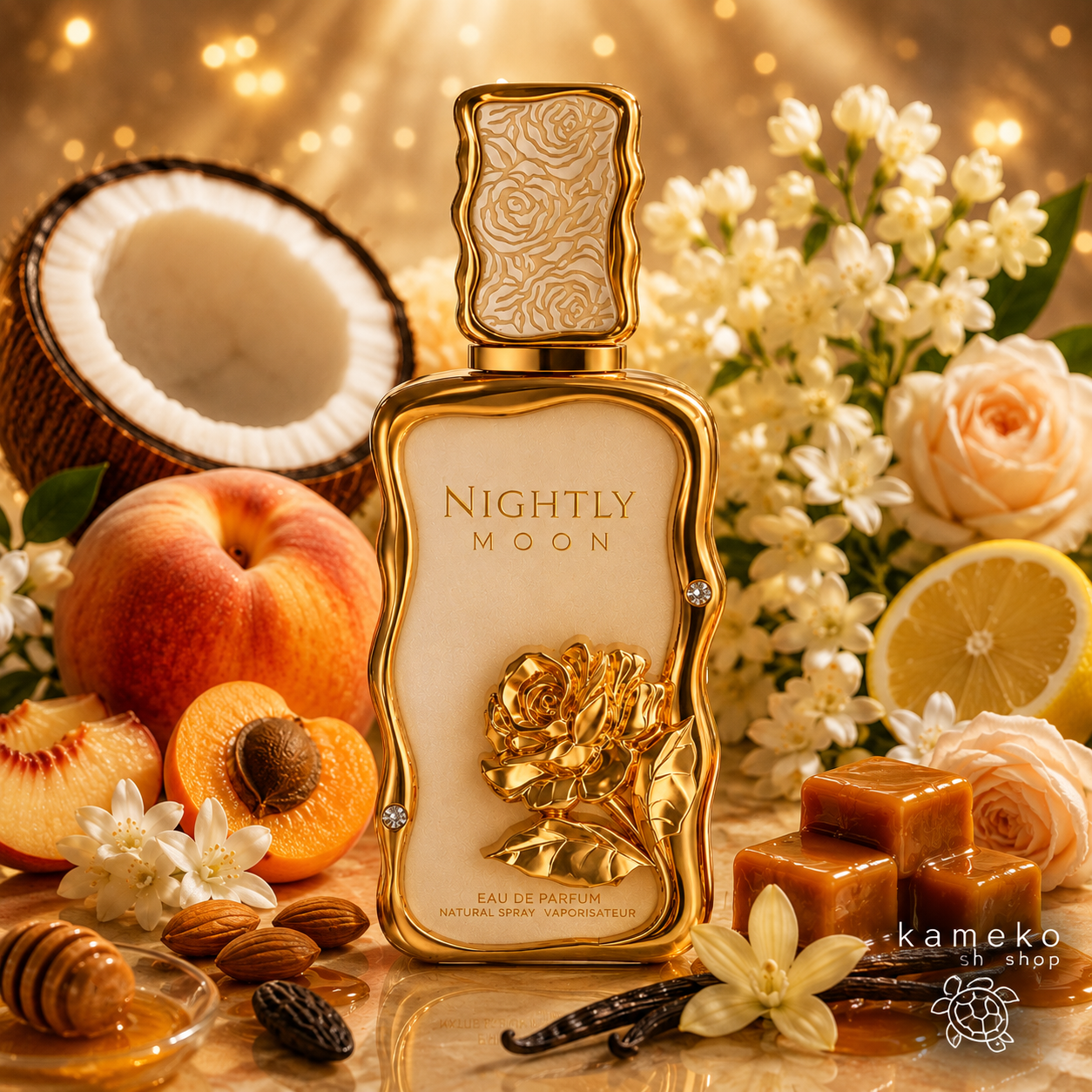 🌙🥥 Nightly Moon – Le Bonheur Perfumes | Perfume Femenino 100 ml