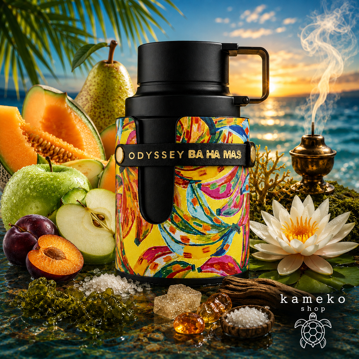 🌊🍈 Odyssey Ba Ha Mas – Perfume Árabe Unisex 100 ml