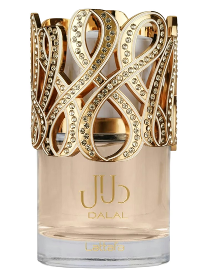 Lattafa Dalal Eau de Parfum Mujer 100 ml – Perfume Floral Frutal Gourmand