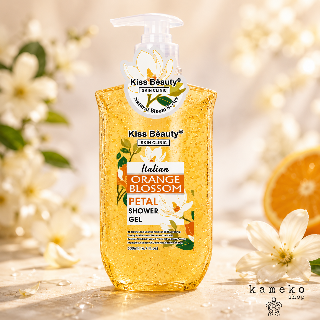 Gel de Ducha Floral 500 ml | Sakura, Lavanda, Rosa, Ylang Ylang y Flor de Azahar