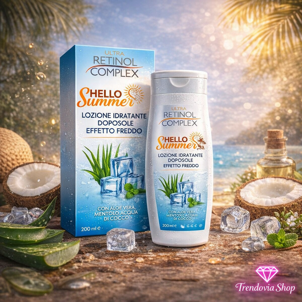 ❄️☀️ Crema Corporal After Sun Efecto Frío – 150 ml