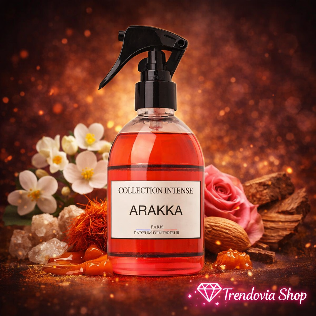 Ambientador para Hogar y Textiles  – Fragancia Elegante Floral y Gourmand _250ML