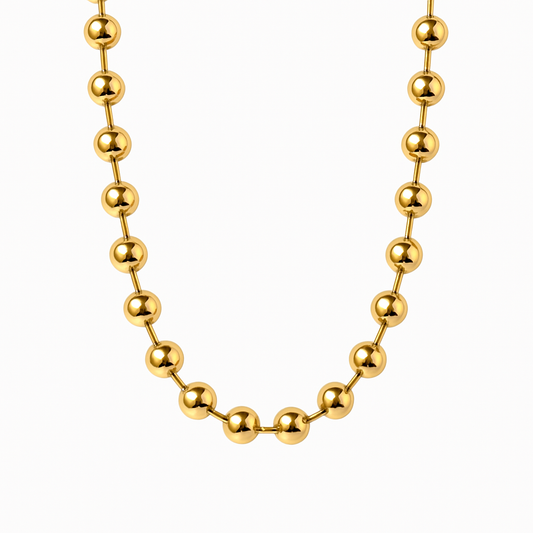 Collar de Bolas de Acero Inoxidable. Modelo ORBIS