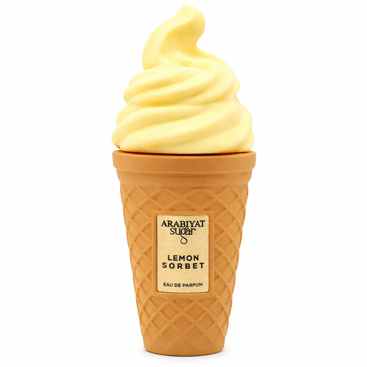Arabiyat Sugar Lemon Sorbet Eau de Parfum Unisex 100 ml – Perfume Dulce, Cítrico y Cremoso