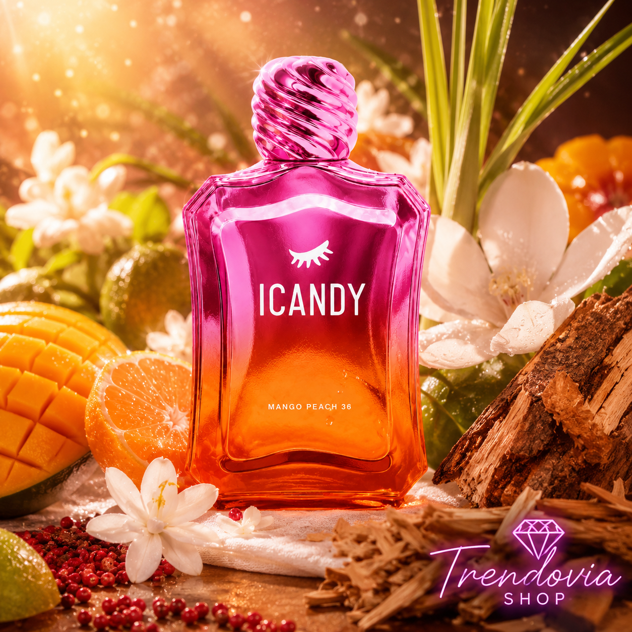 🥭✨ Icandy Frozen Mango Peach 36 – Perfume Femenino 100 ml