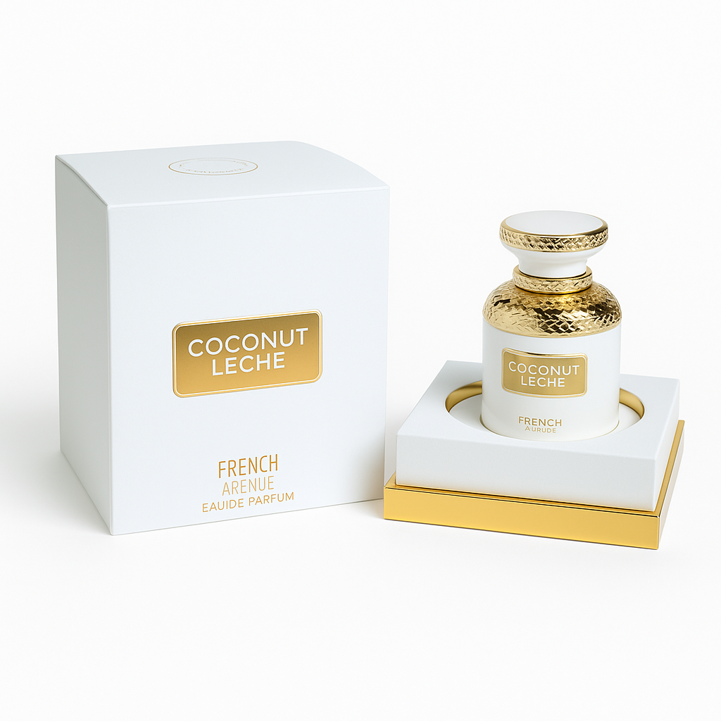 French Avenue Coconut Leche – Perfume Árabe Eau de Parfum Cremoso de Coco y Vainilla