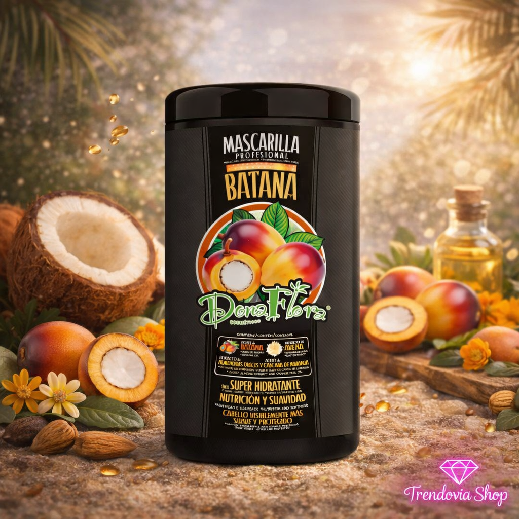 🌿 Dona Flora Champú Batana Súper Hidratante – 1000 ml