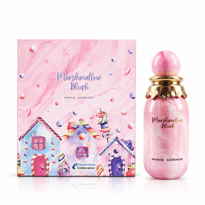 Perfume Árabe Marshmallow Blush 100 ml – Paris Corner | Fragancia Dulce Afrutada Unisex con Notas de Fresa, Malvavisco y Almizcle
