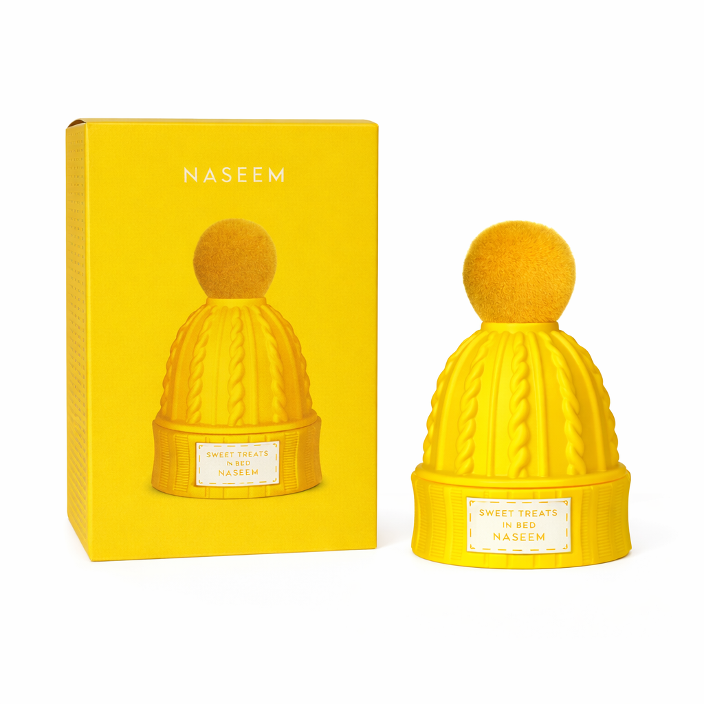 Perfume Árabe Naseem Sweet Treats In Bed – Eau De Parfum Unisex 80 ml – Dulce Gourmand con Fresa, Marshmallow y Vainilla