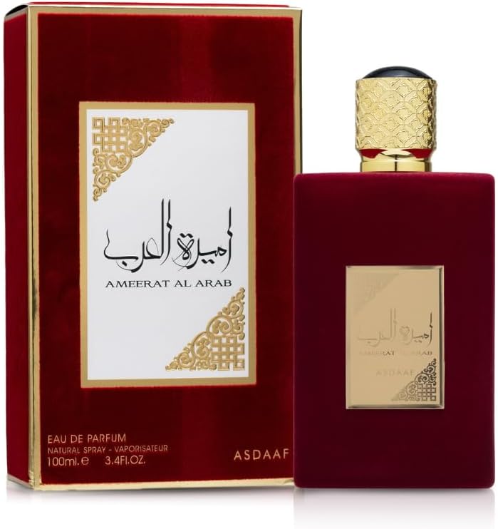 Perfume Árabe Lattafa Asdaaf Ameerat Al Arab “Princesa de Arabia” – Eau de Parfum para Mujer · 100 ml