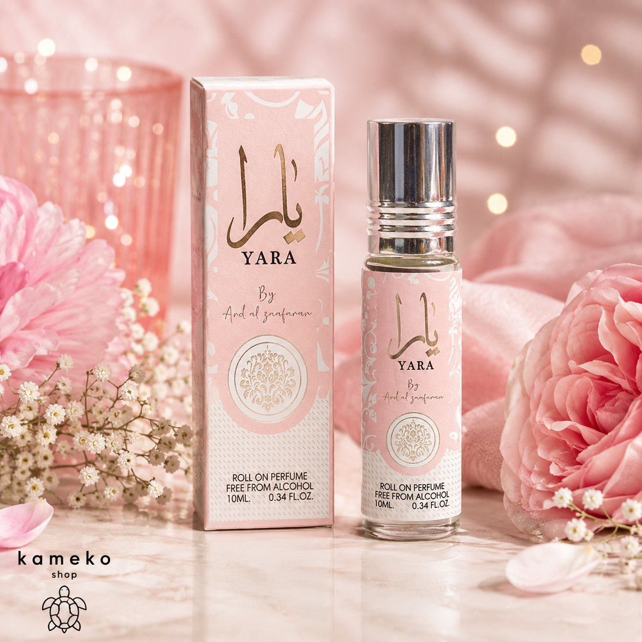 Perfume en Aceite Yara Rosa Roll-On 10 ml