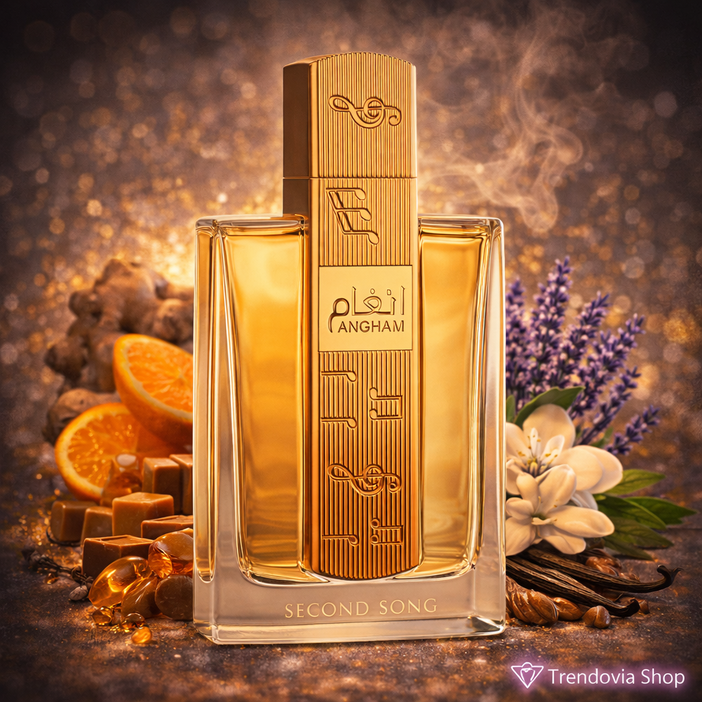 ✨ Perfume Árabe Angham Lattafa Eau de Parfum 100 ml – Fragancia Dulce Ambarada Elegante Mujer y Hombre 🌸🍬