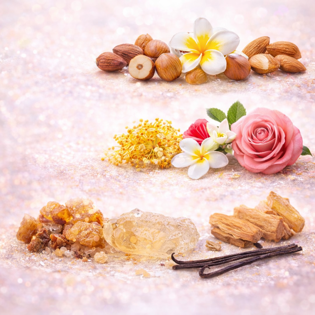 Perfume Árabe Arya Peony Rose Al Wataniah – Eau de Parfum 2025 con Avellana, Almendra, Rosa, Vainilla y Sándalo