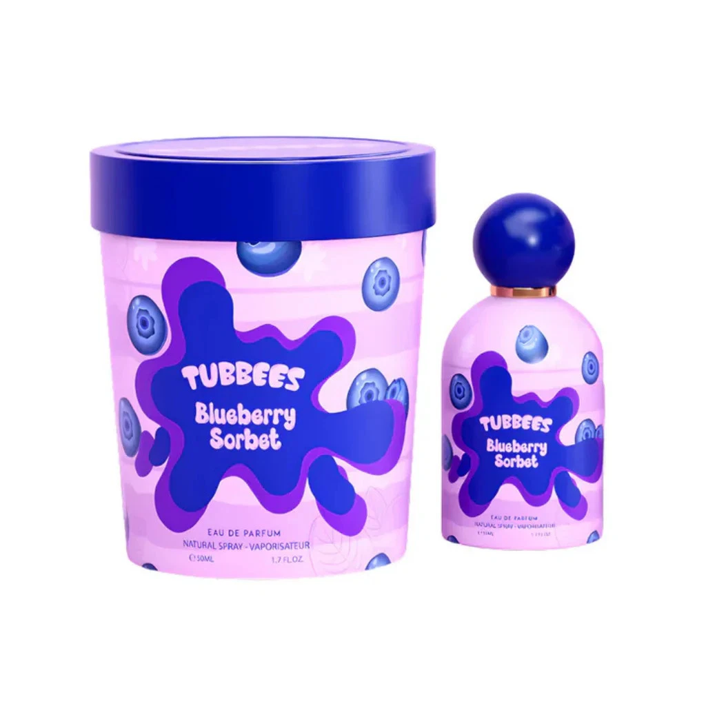 Tubbees Blueberry Sorbet – Perfume Árabe Unisex Fresco, Dulce y Afrutado