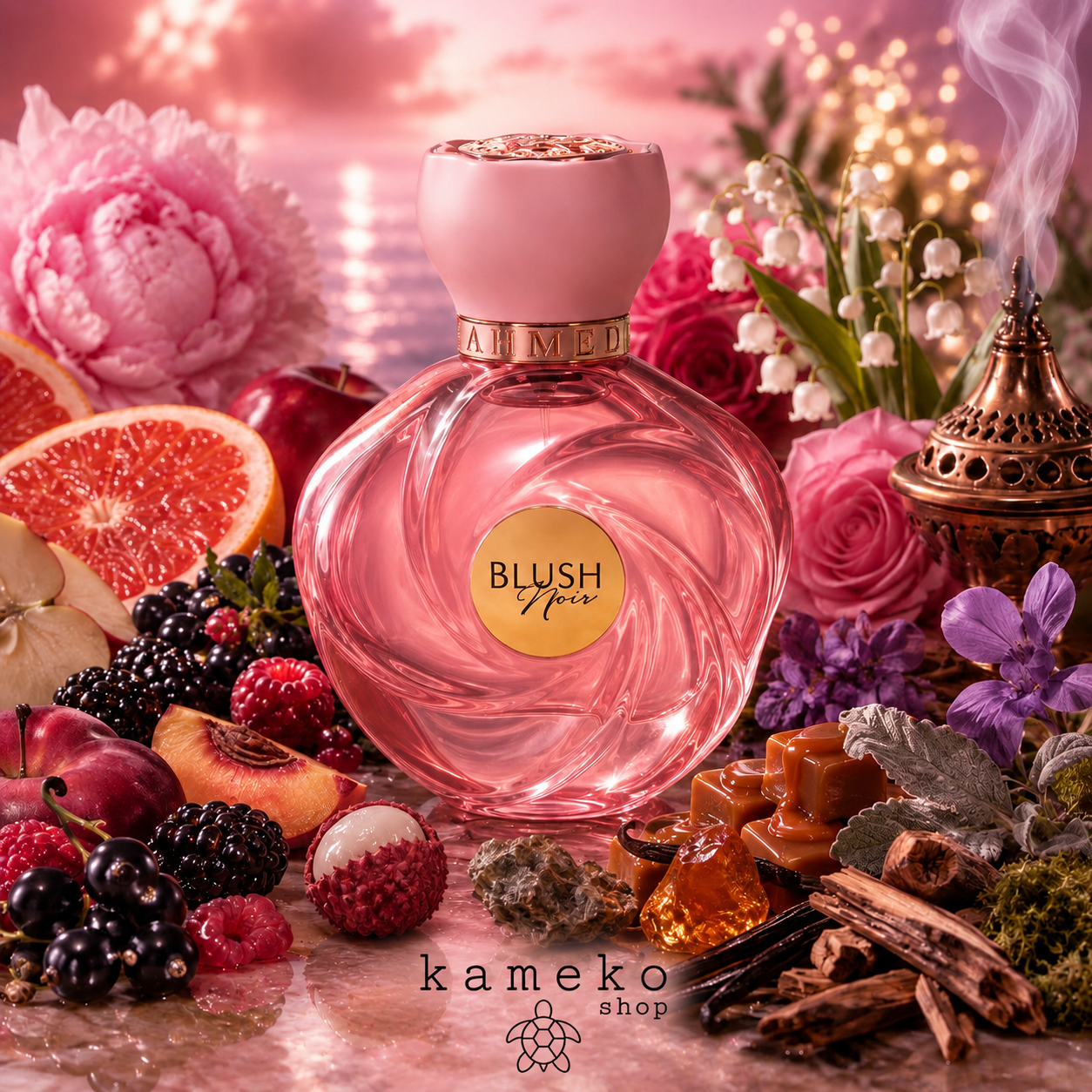 Blush Noir - Ahmed Al Maghribi - oriental floral, intenso y sofisticado