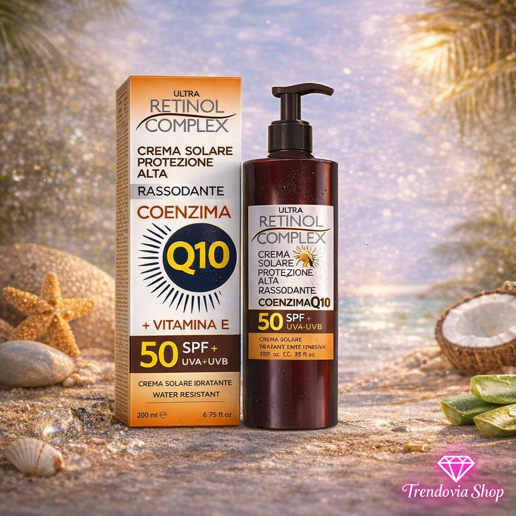 ☀️✨ Protector Solar SPF 50 con Coenzima Q10