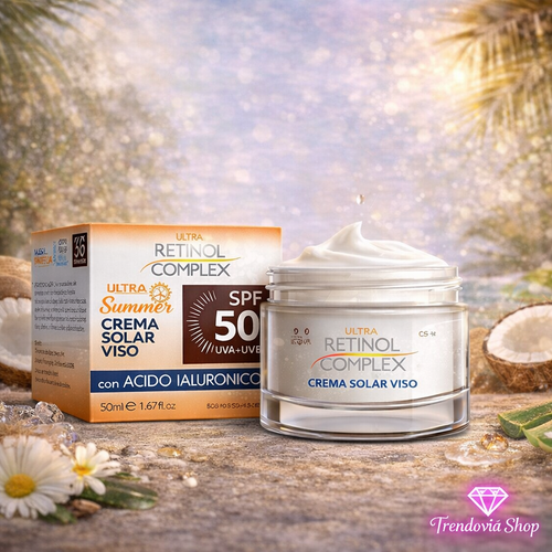 ☀️💧 Crema Solar Facial SPF 50 – Hello Summer