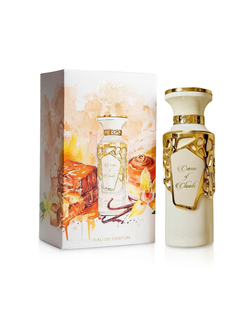 Creme of Cloud – Perfume Árabe Dulce y Envolvente |Eau de Perfum Gourmand Cremosa Fragance World 100 ml