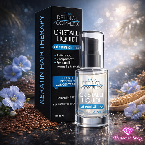 ✨ Cristales Líquidos con Linaza – 50 ml