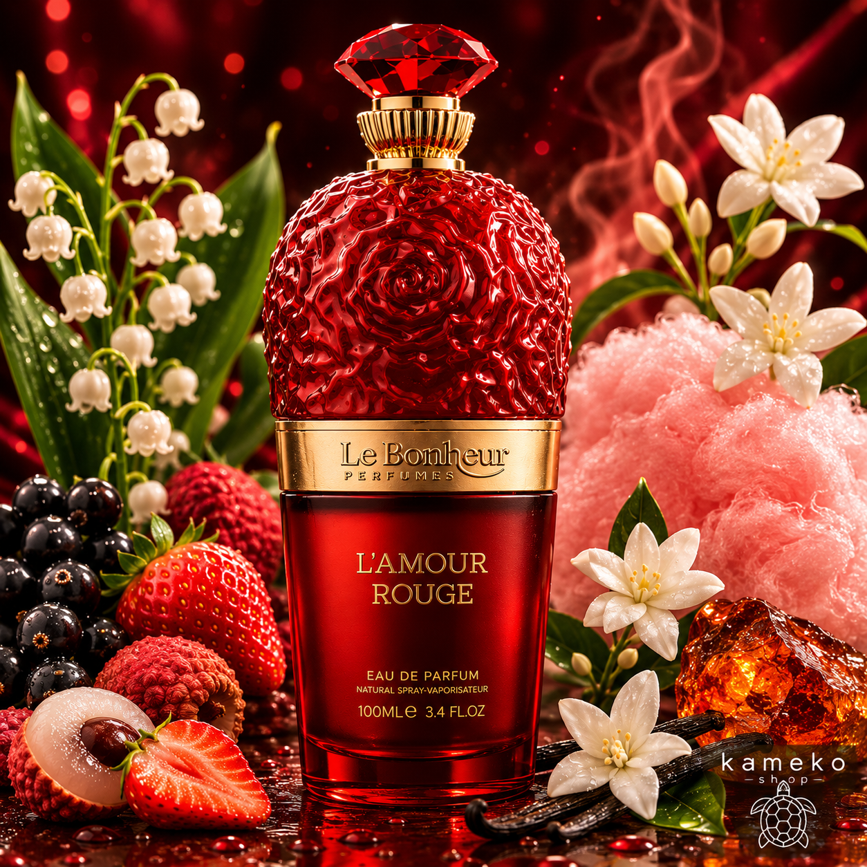 ❤️✨ L'Amour Rouge – Le Bonheur Perfumes | Perfume Femenino 100 ml