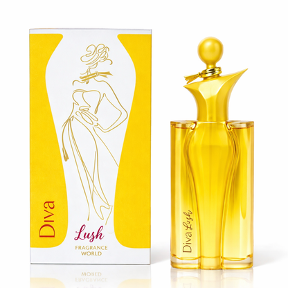 🧴✨ Perfume Árabe Diva Lush – Fragrance World – Eau de Parfum 100 ml Mujer – Floral Dulce Elegante con Mango y Leche Cremosa