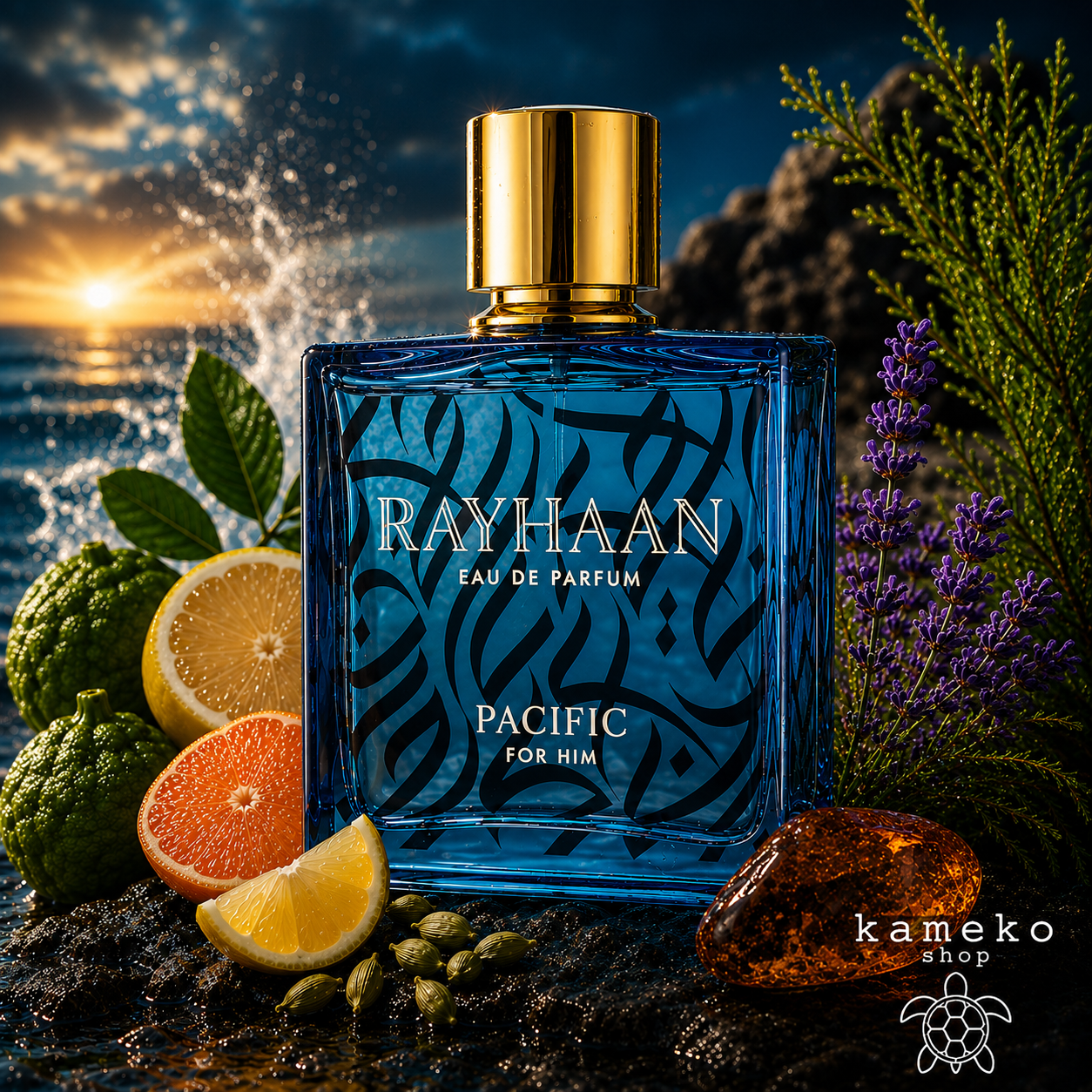 🌊✨ Pacific – Perfume Árabe Masculino 100 ml