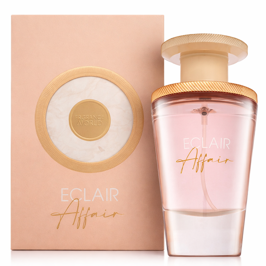 Perfume Árabe Eclair Affair – Eau de Parfum Dulce y Gourmand con Vainilla, Caramelo y Coco – 100 ml
