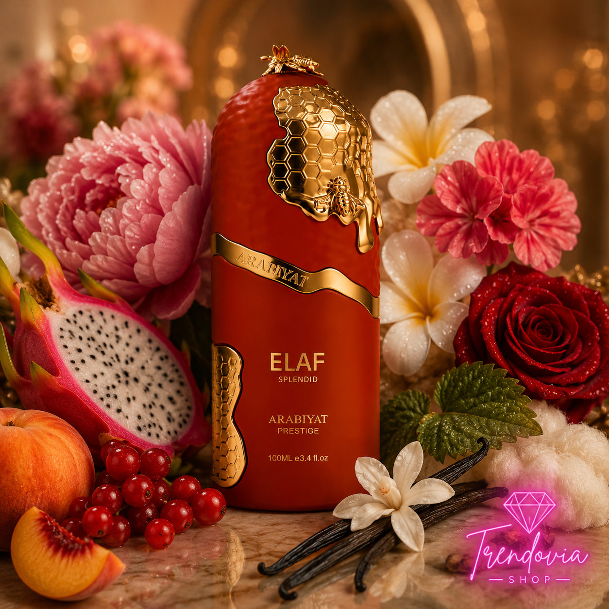 🌸✨ Arabiyat Prestige Elaf Splendid – Perfume Árabe Femenino 100 ml