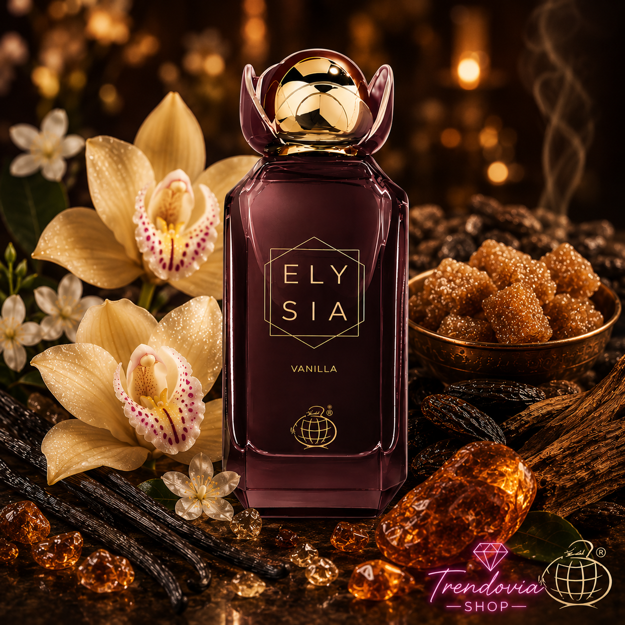 🍦✨ Elysia Vanilla – Perfume Femenino 100 ml