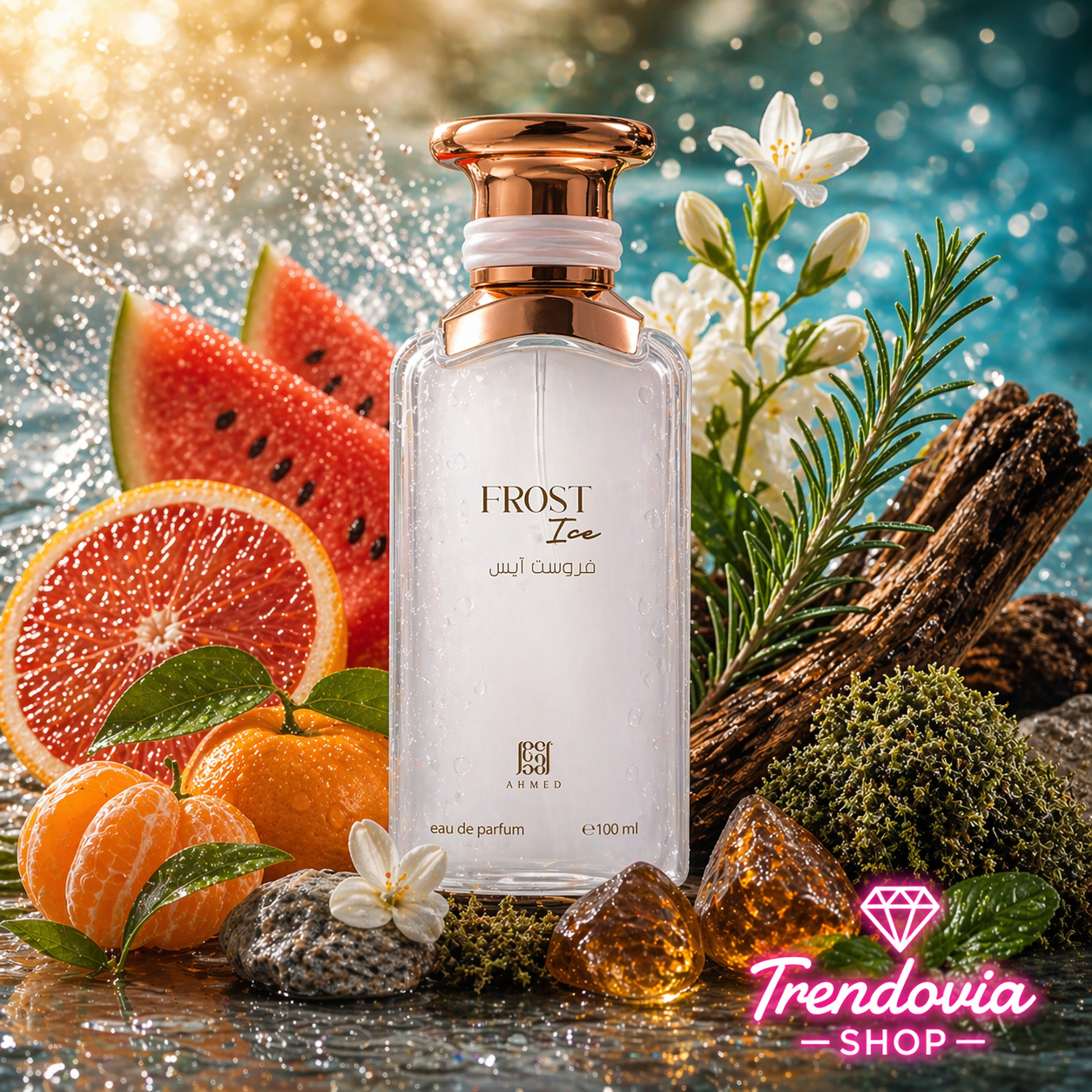 ❄️🍉 Frost Ice – Perfume Árabe Femenino 100 ml
