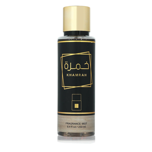 Bruma de Perfume Árabe Khamrah – Fragancia Oriental Gourmand Unisex con Canela, Vainilla y Ámbar – 250 ml