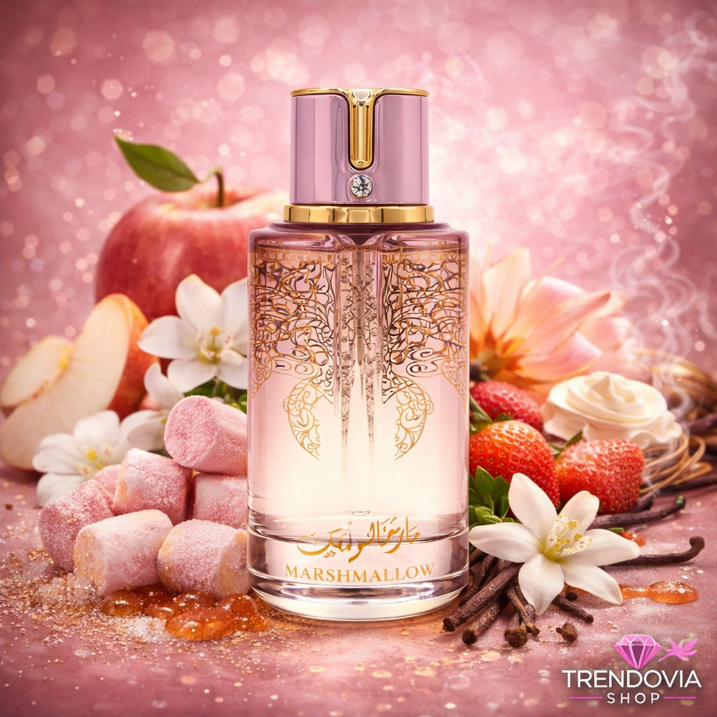 Marshmallow Musk perfume árabe mujer 100 ml | Malvavisco, Fresa y Vainilla