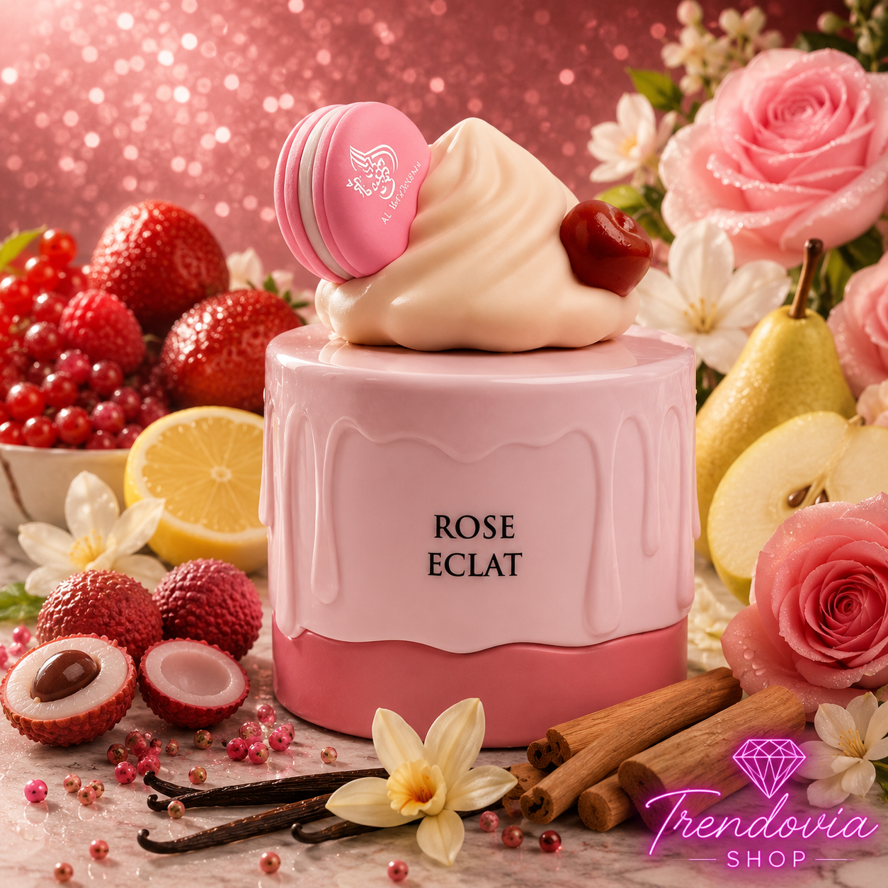 🌹✨ Al Wataniah Munchies Rose Éclat – Perfume Árabe Unisex 100 ml