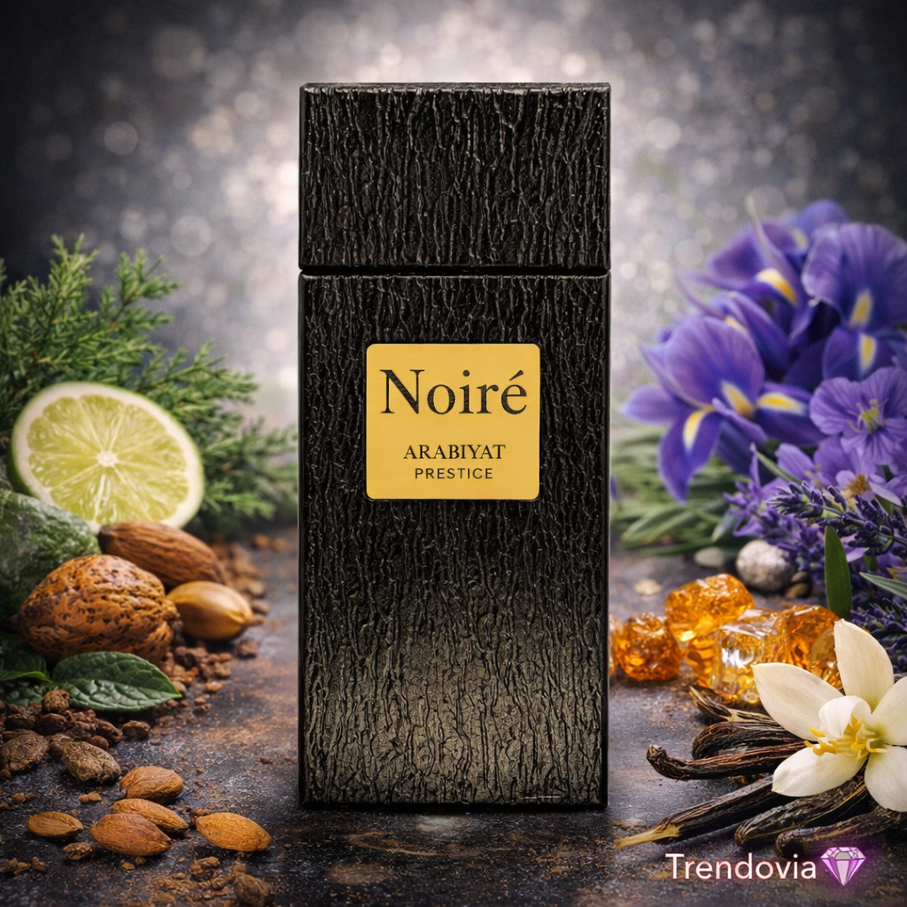 🖤 Perfume Árabe Noiré Arabiyat Prestige – Eau de Parfum para Hombre 100 ml – Amaderado, Aromático y Elegante