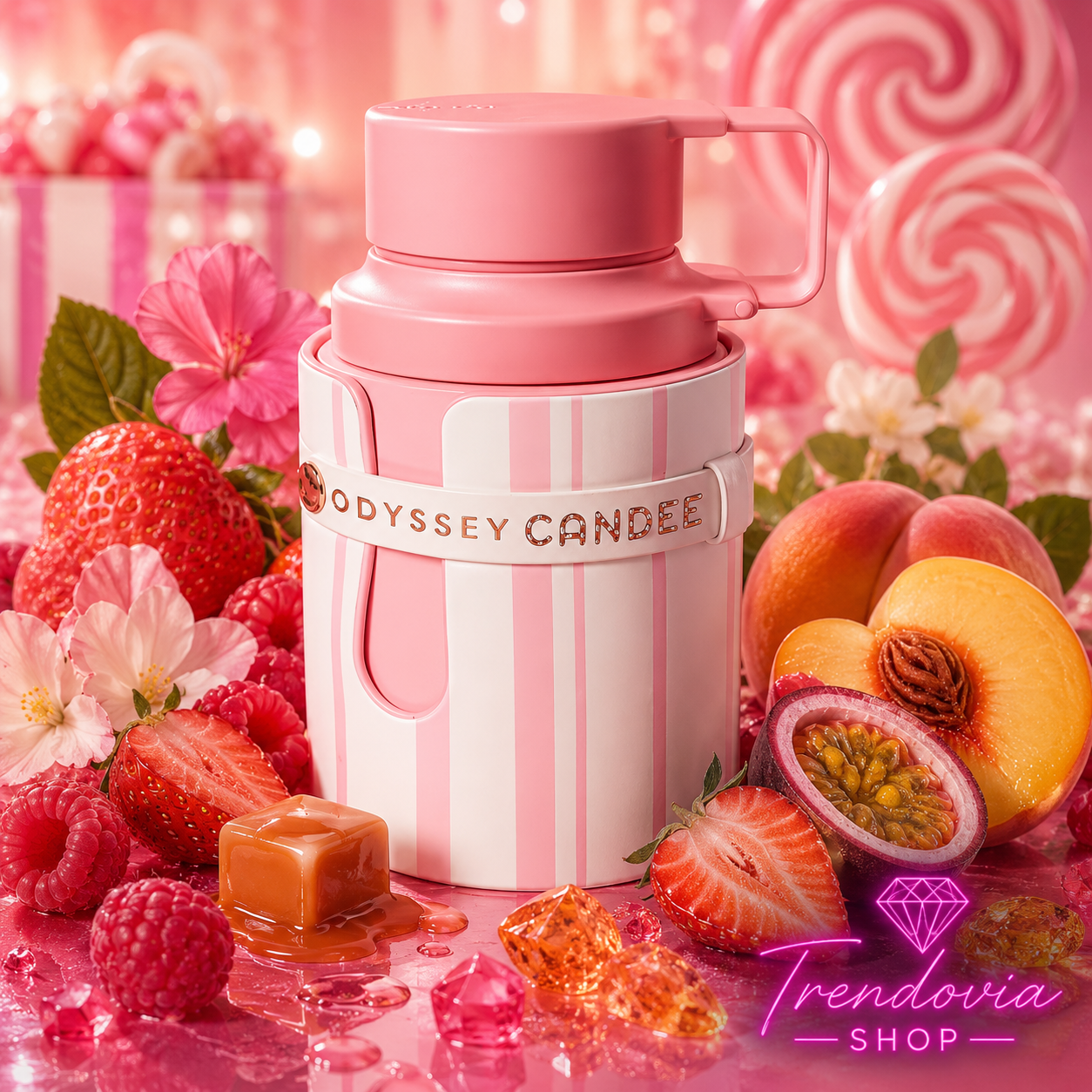 🍓🍬 Odyssey Candee – Perfume Femenino 100 ml