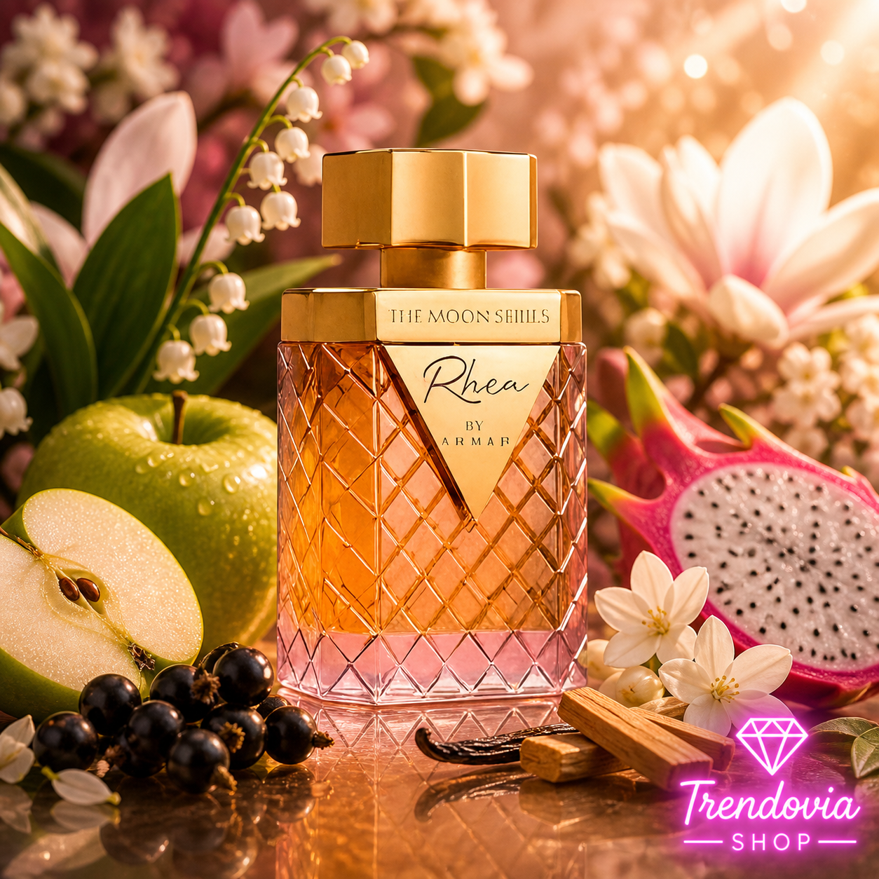 🍏✨Al Ahmed Al Maghribi- Rhea – Perfume Árabe Femenino 100 ml