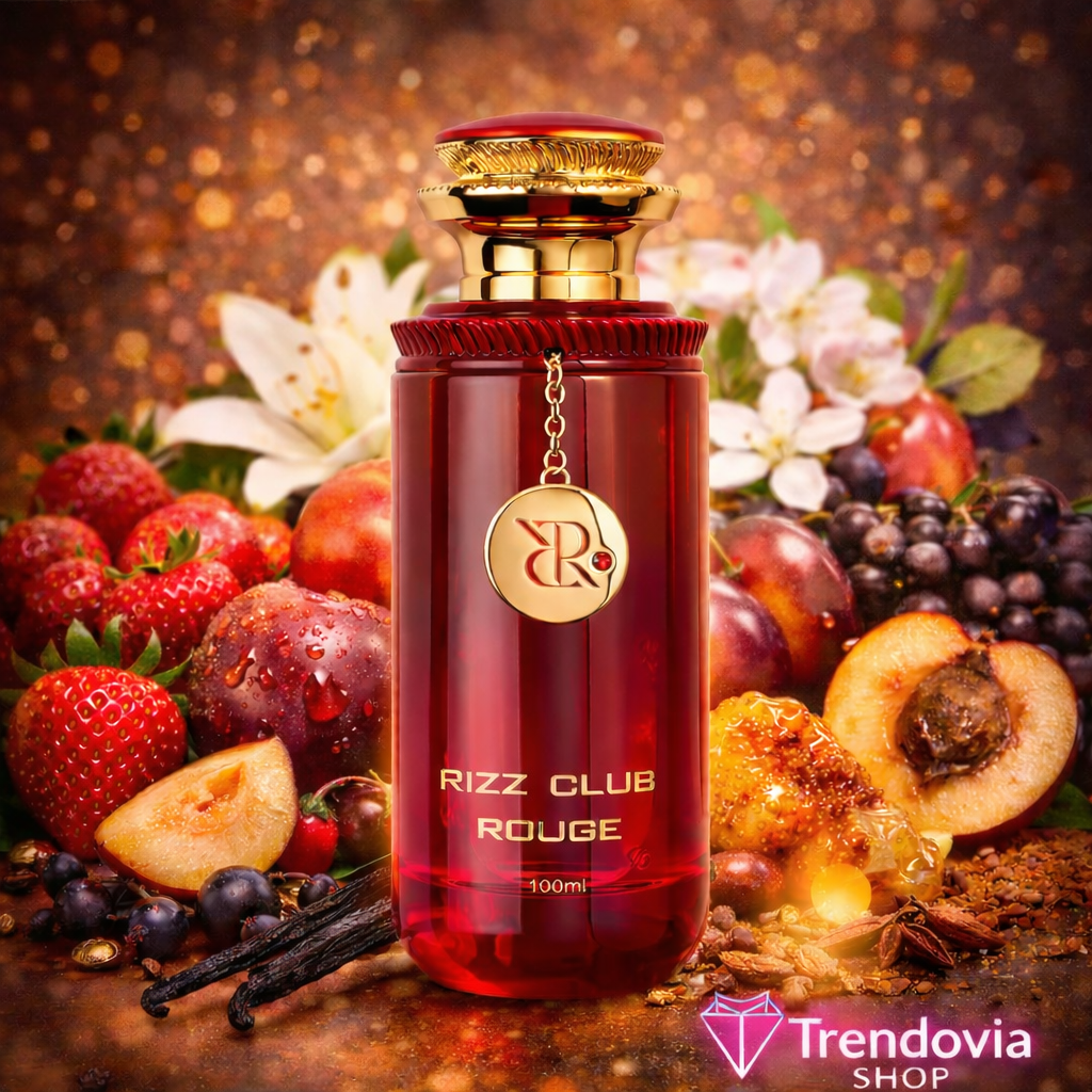 🍓 Rizz Club Rouge – Perfume Árabe Unisex 100 ml