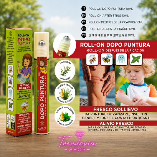 🦟✨ Roll-On Calmante Post Picadura Cosmi Premium 10 ml