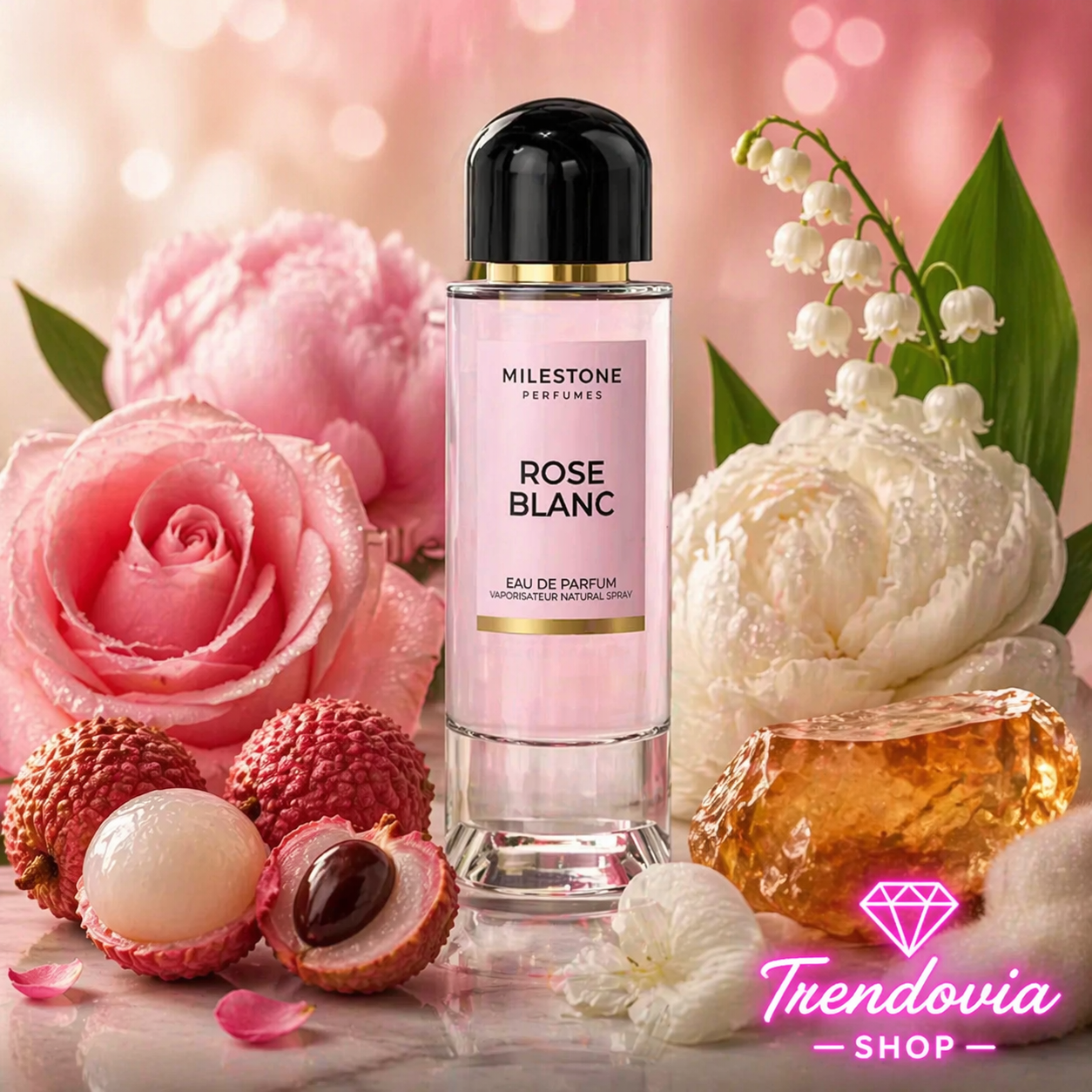 🌹✨ Rose Blanc – Eau de Parfum 100 ml