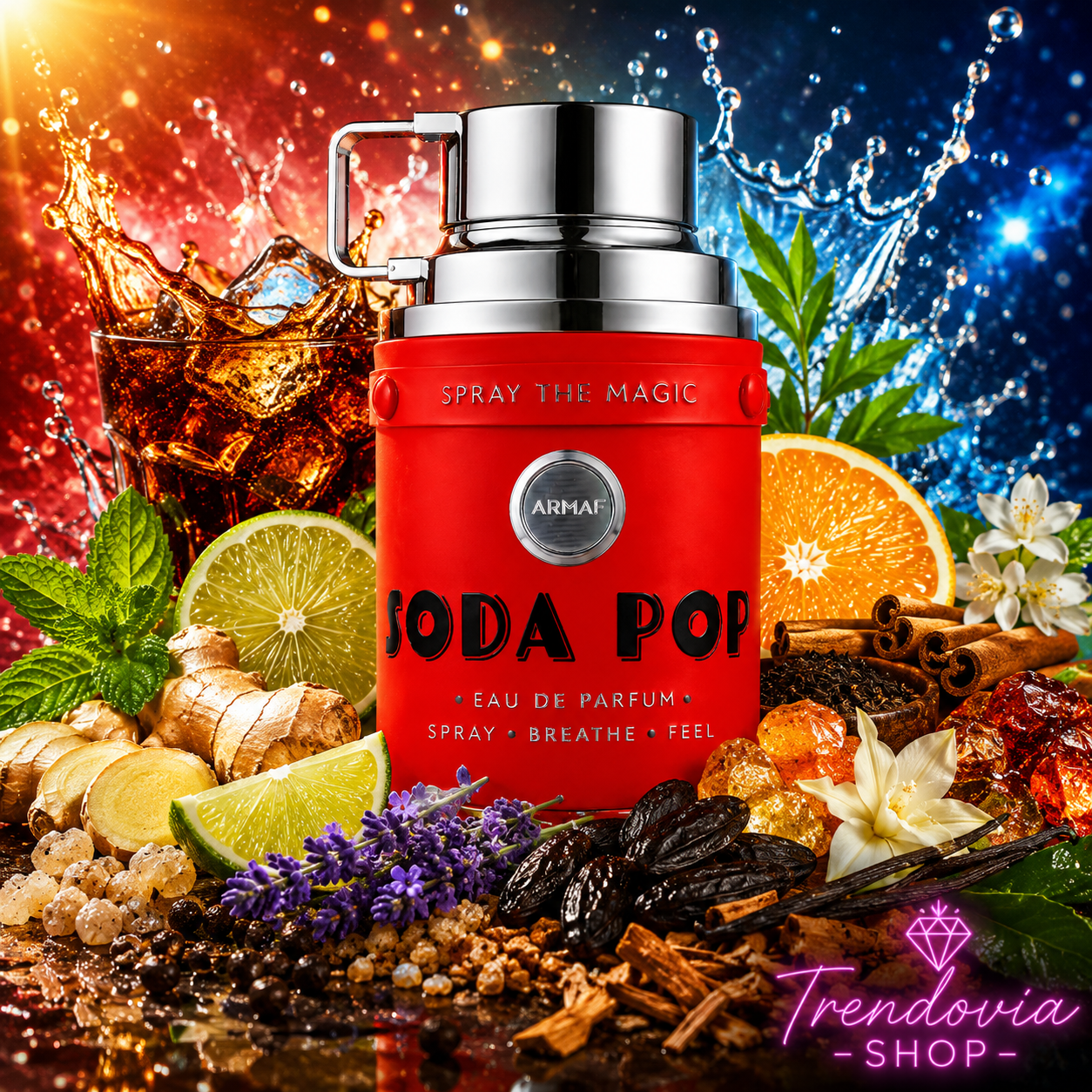 🥤✨ Perfume árabe Soda Pop – Perfume Unisex 100 ml