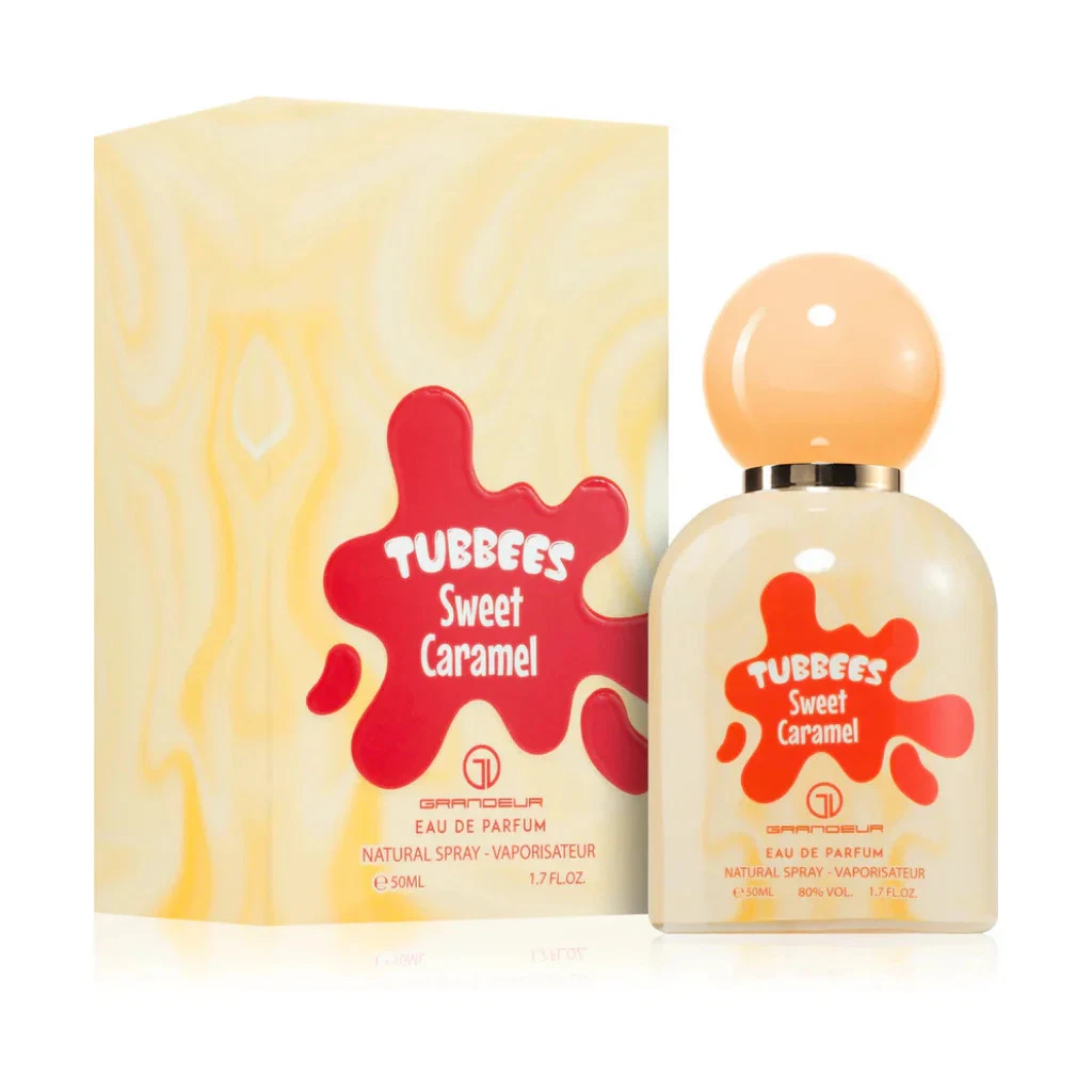 Tubbees Sweet Caramel – Perfume Árabe Unisex Dulce, Cremoso y Gourmand