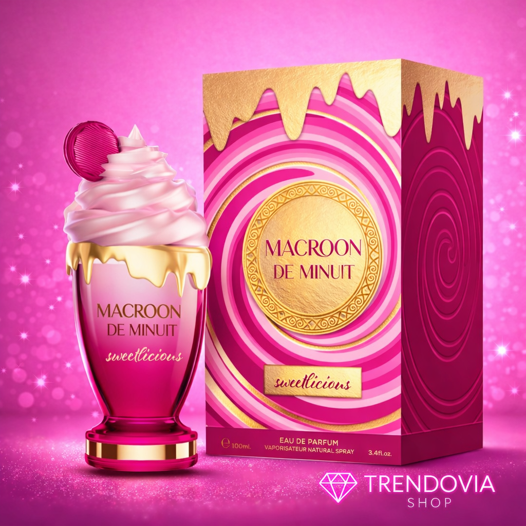 Perfume Árabe Macroon de Minuit 100 ml | Perfume Femenino Gourmand Dulce