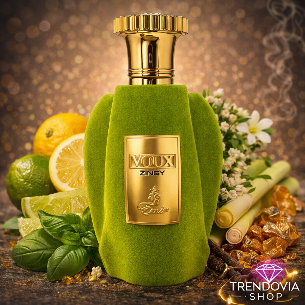 Voux Zingy perfume árabe unisex 100 ml | Cítrico Fresco y Almizcle