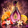 Wafa perfume árabe femenino sin alcohol 55 ml | Fresa y Vainilla